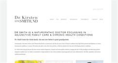 Desktop Screenshot of drsmithnd.com