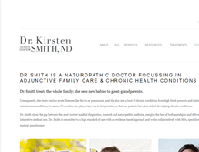 Tablet Screenshot of drsmithnd.com